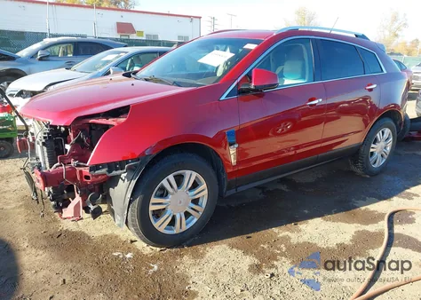 2012 Cadillac Srx Luxury Collection from USA, damaged, VIN 3GYFNDE33CS644184